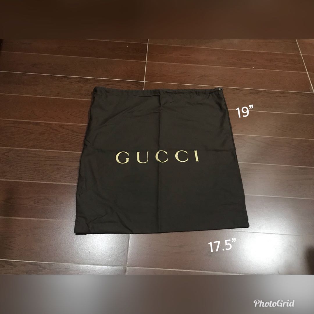 gucci dust bag real
