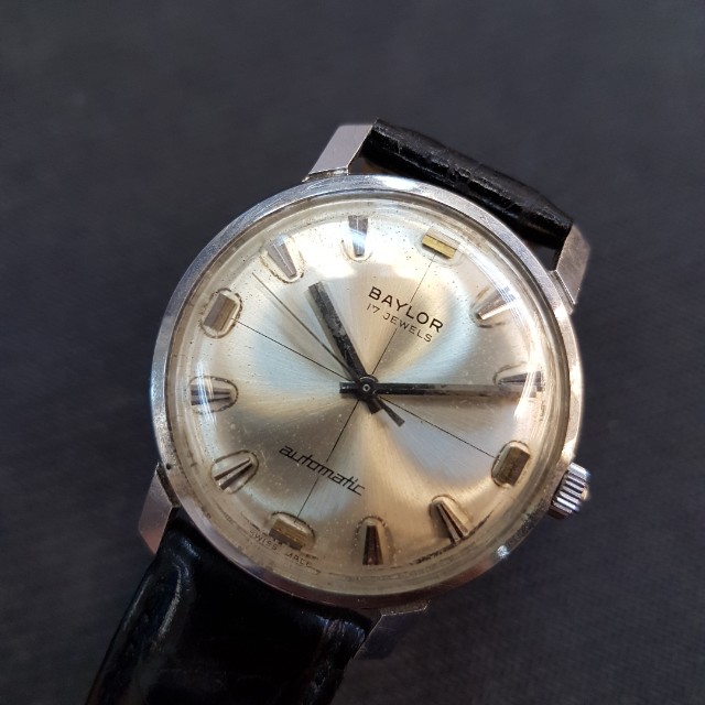 Vintage baylor automatic best sale watch