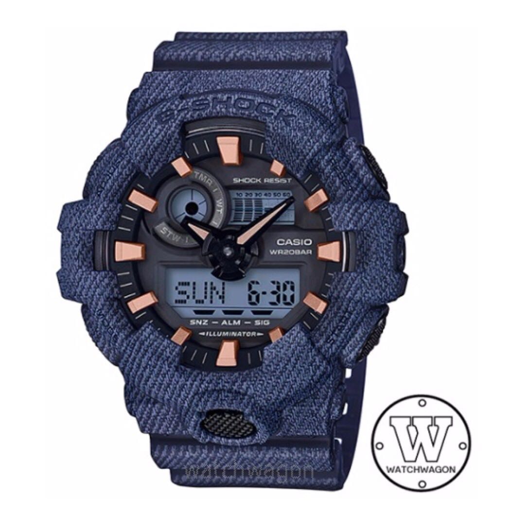 G shock discount ga 700 denim