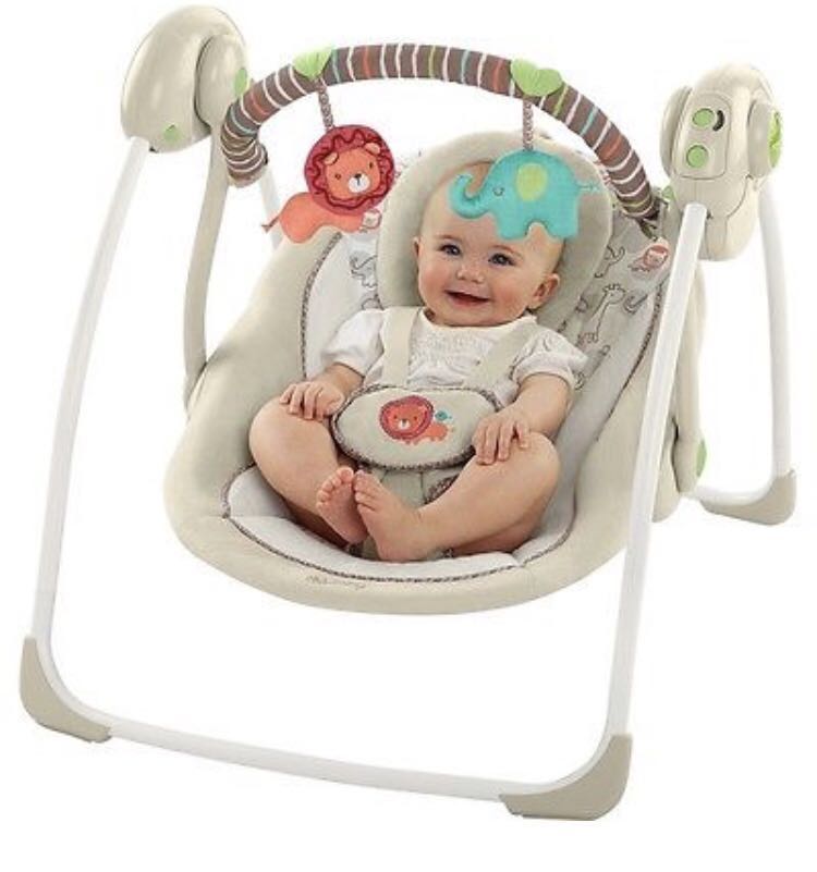 Bright Starts Baby Swing, Babies & Kids, Infant Playtime on Carousell