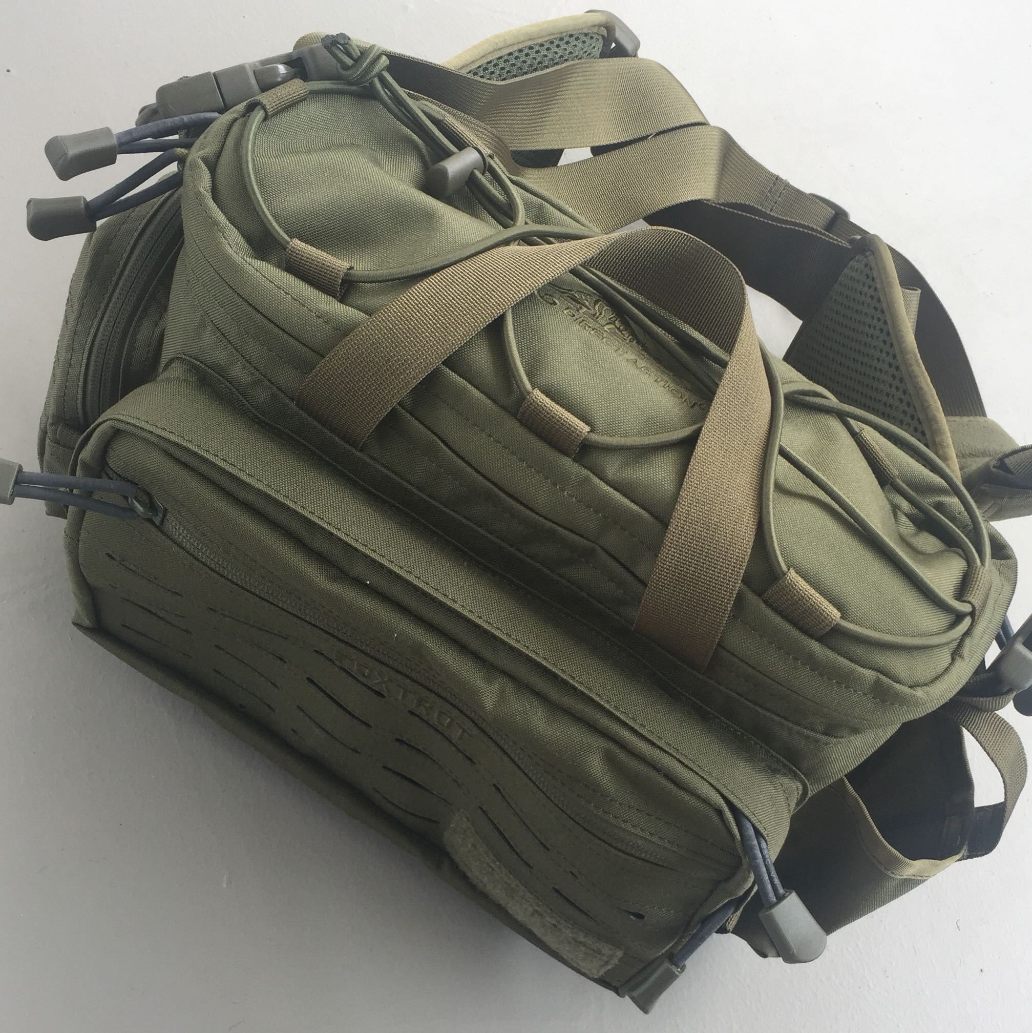 D.A. FOXTROT Waist Bag Olive Green Everything Else on Carousell