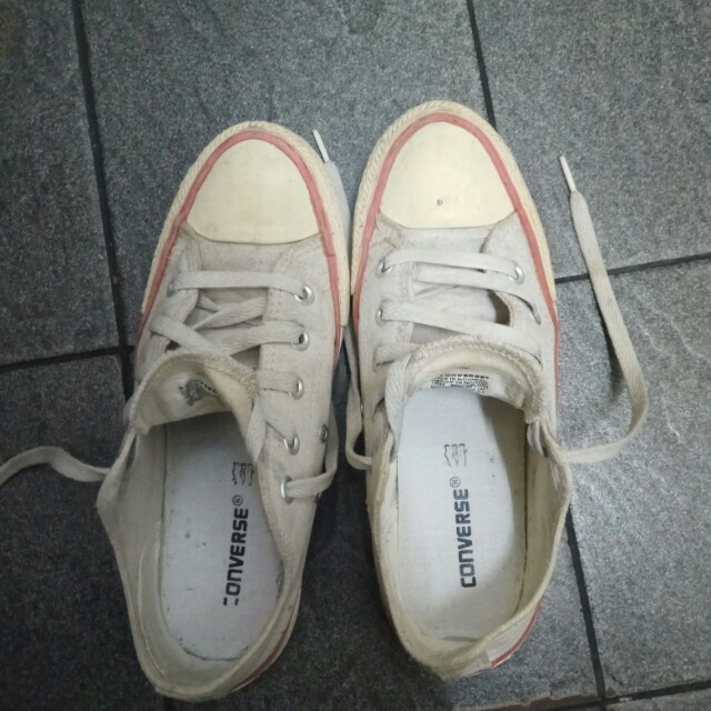 Dijual Sepatu Converse Putih Grade Ori Fesyen Wanita Sepatu Di Carousell
