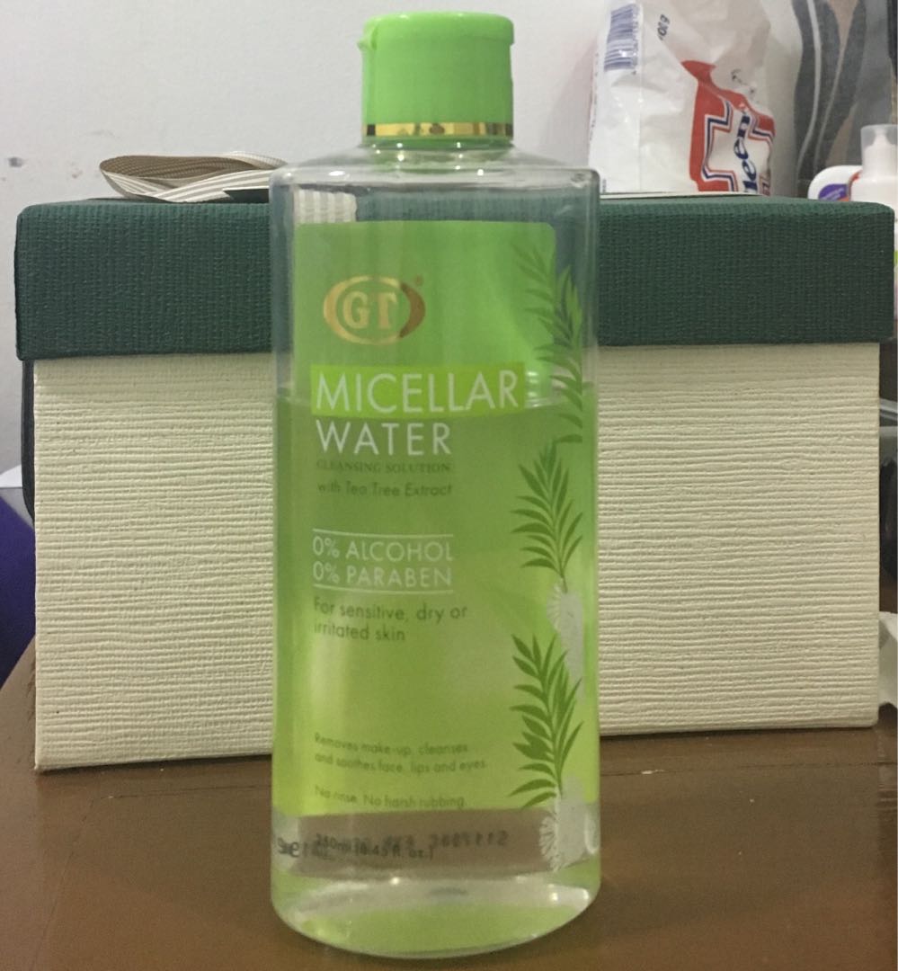 Gt Miscellar Water With Tea Tree Oil Health Beauty Makeup On Carousell