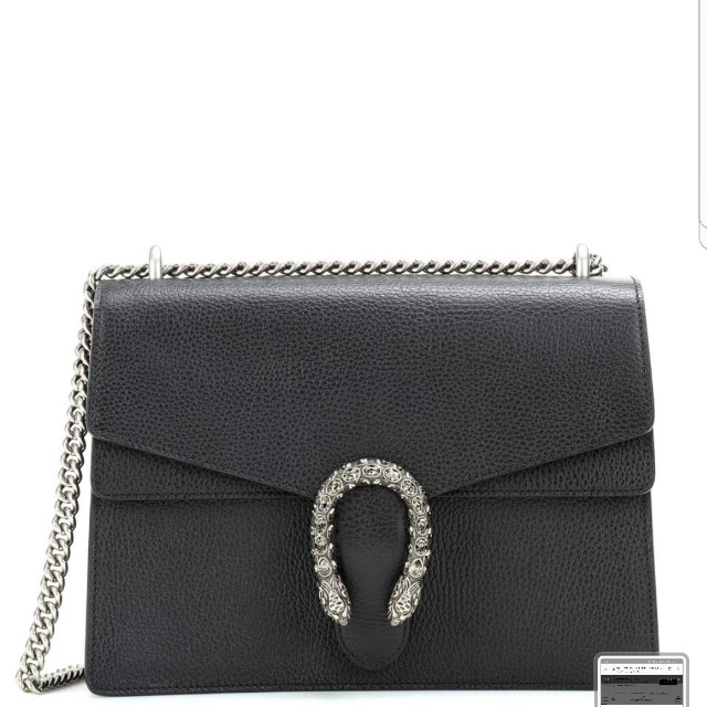 Gucci dionysus shop medium black leather
