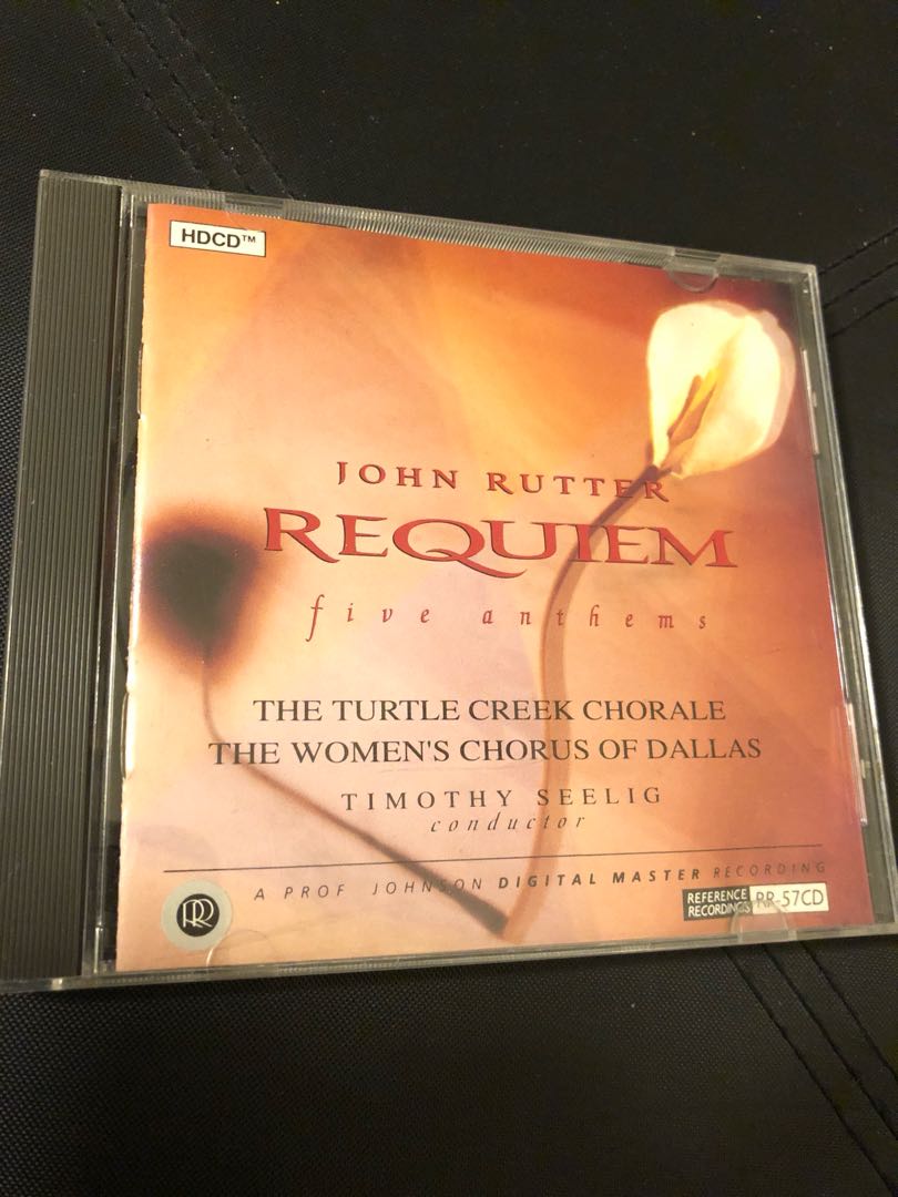 John Rutter REQUIEM HDCD DDD, 興趣及遊戲, 收藏品及紀念品, 明星周邊