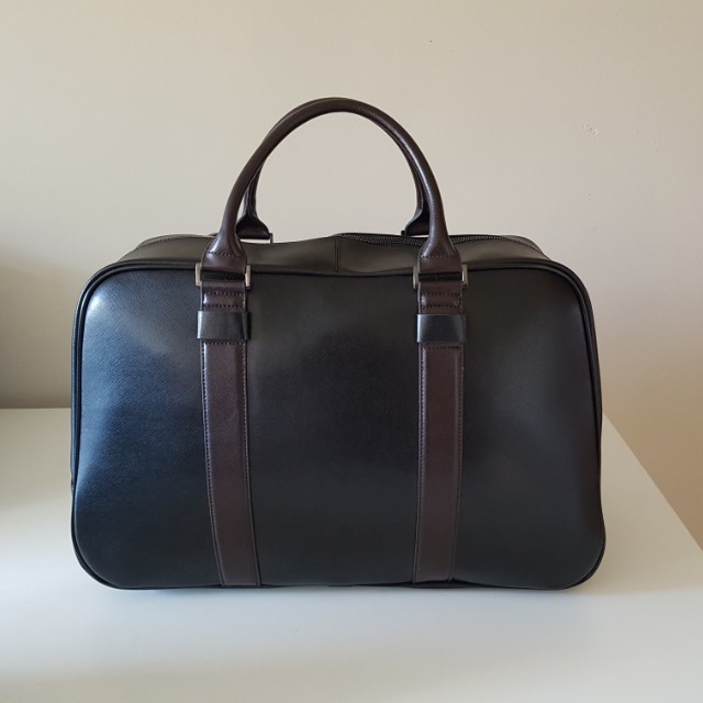 Kenneth cole hot sale duffle bag leather