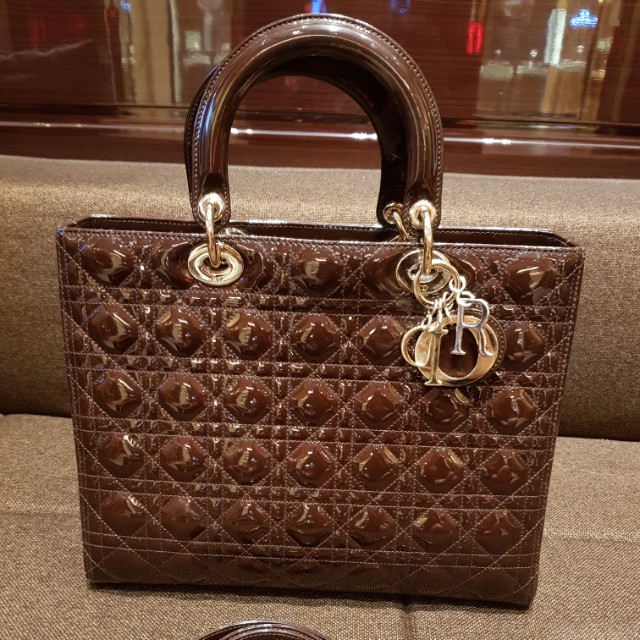 burgundy lady dior