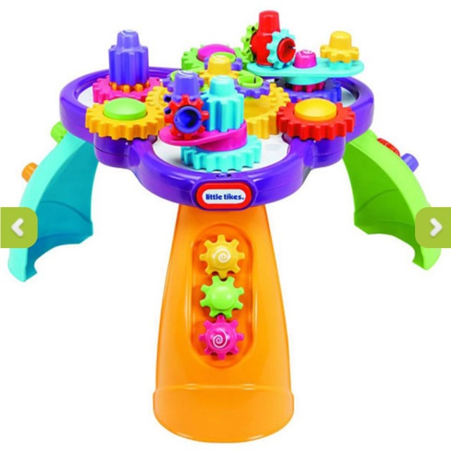 little tikes giggly gears twirl table