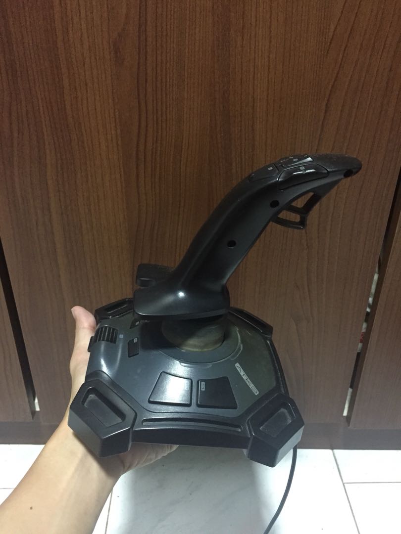 Logitech Attack 3 Joystick, Video Gaming, Gaming Accessories ...