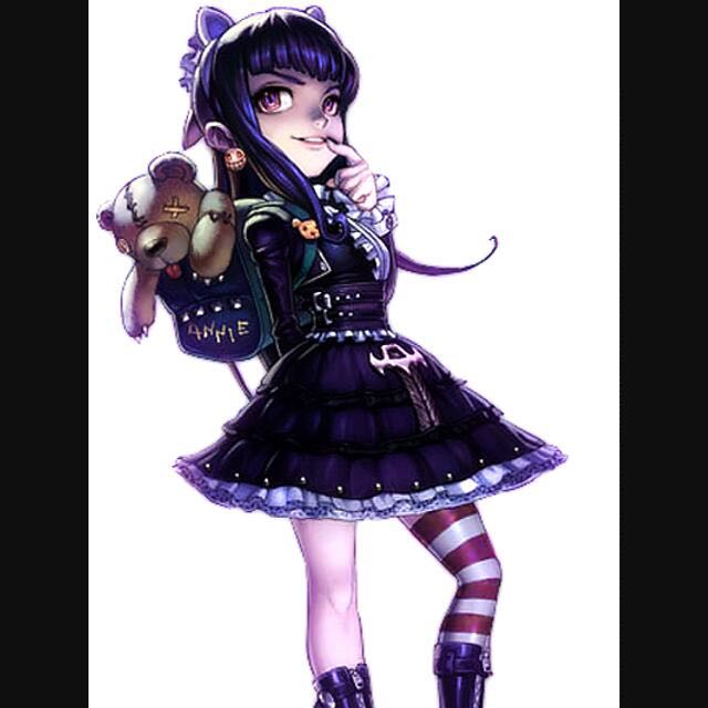 goth lol doll