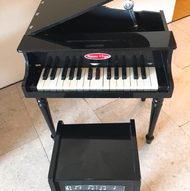 melissa and doug piano black