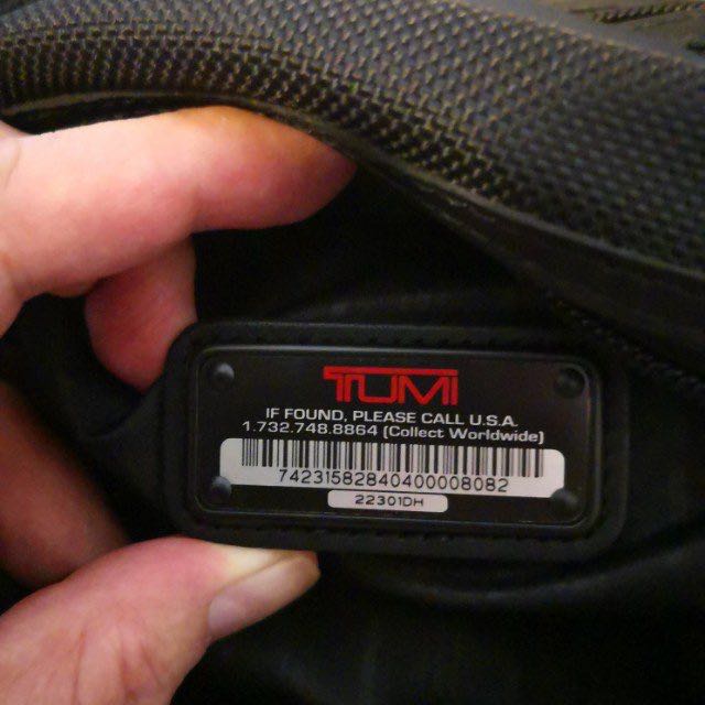 Preloved Tumi Alpha Bravo Ballistic Nylon Sling Bag (Model 22301DH