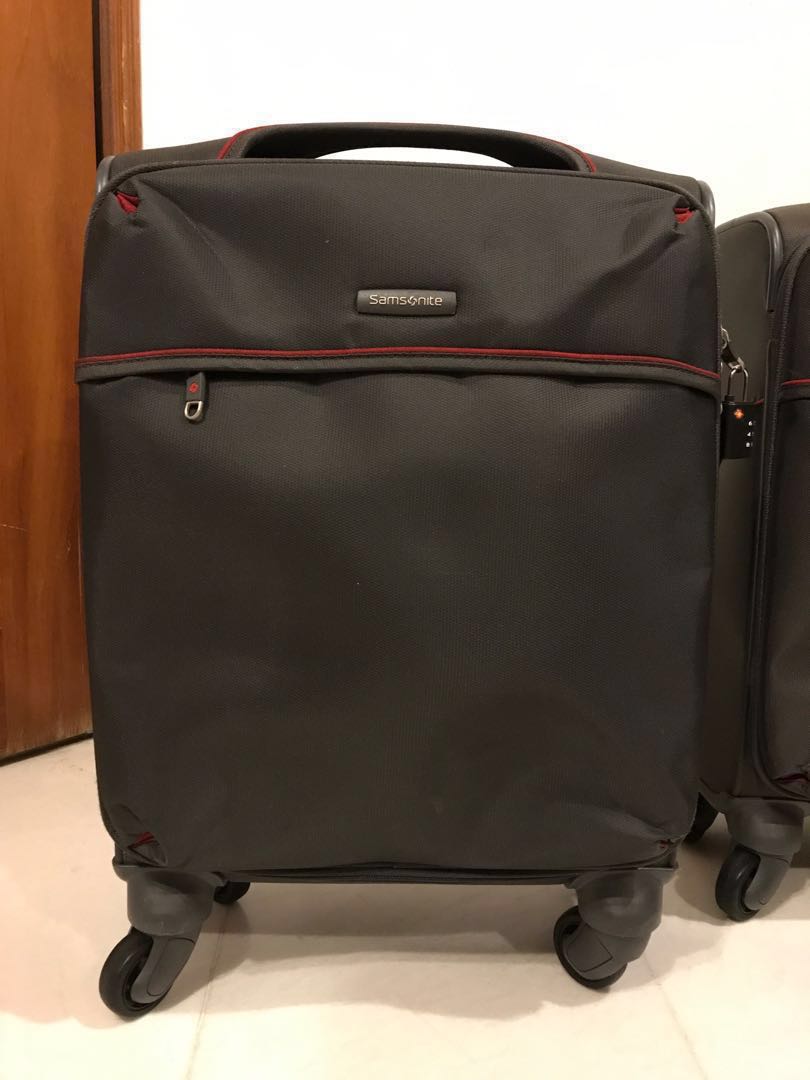 Samsonite Spinner 55/2 Cabin size luggage, Men's Fashion, Bags