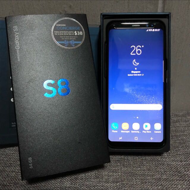 Samsung Galaxy S8 Midnight Black 64gb Mobile Phones Tablets Android Phones Samsung On Carousell