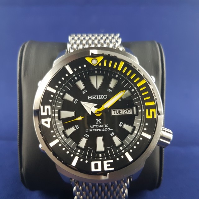 Seiko yellow clearance fin baby tuna