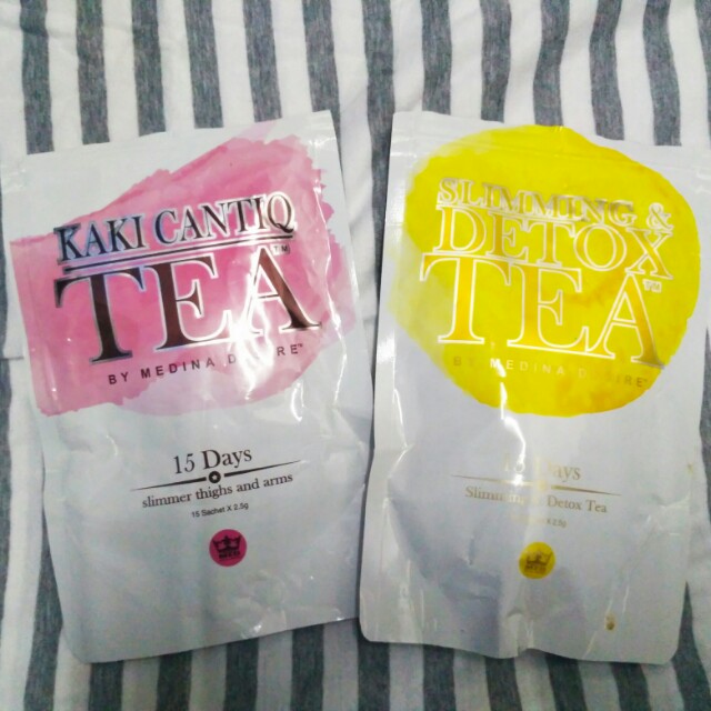 Slimming Detox Kaki Canteq By Medina Health Beauty Skin Bath Body On Carousell