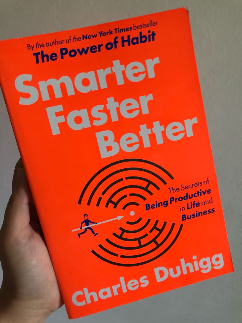 Smarter Faster Better By Charles Duhigg Books Stationery