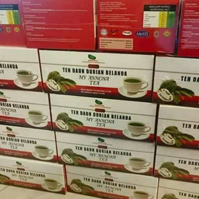 Soursop Tea Leaves Teh Daun Durian Belanda My Annona Tea Food Drinks Beverages On Carousell