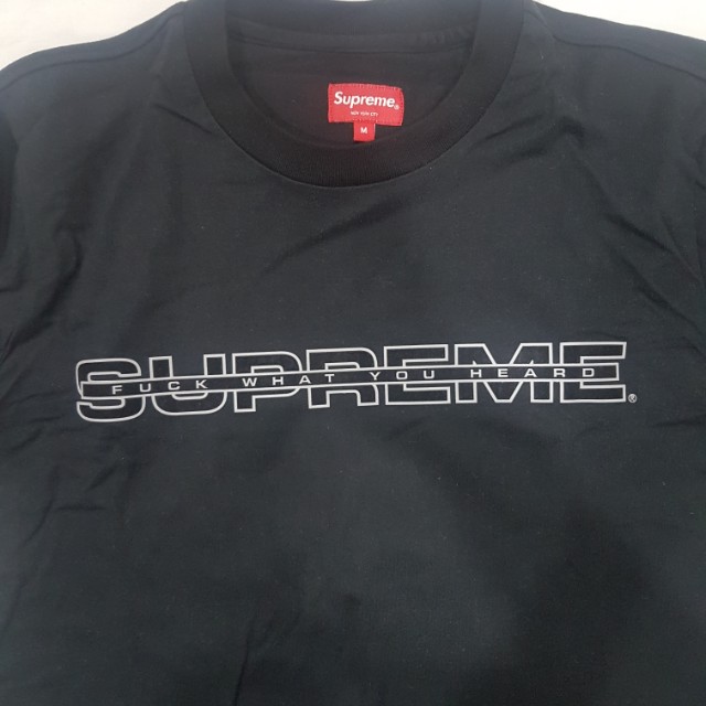 Supreme reflective long best sale sleeve