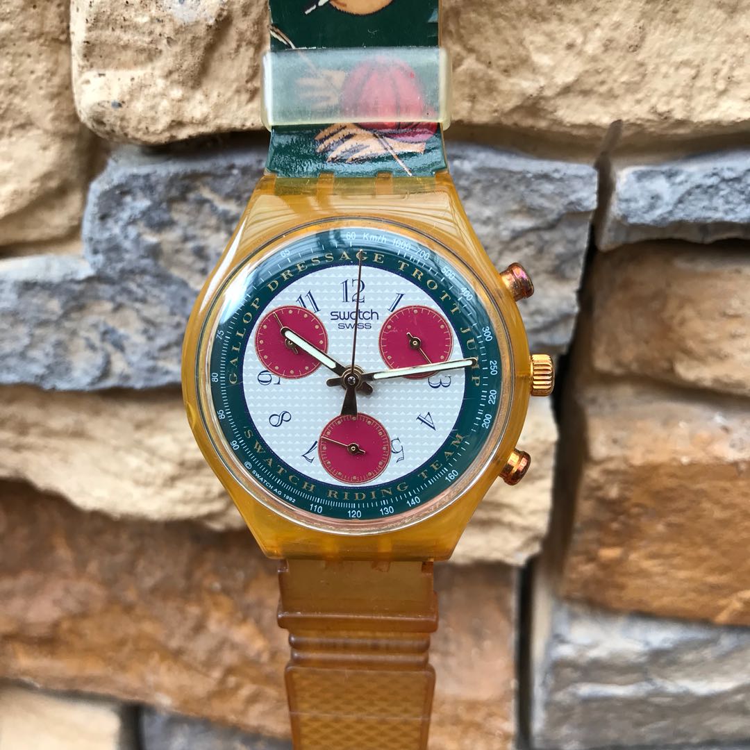 Swatch AG 1992 Chronograph Men s Fashion Watches Accessories