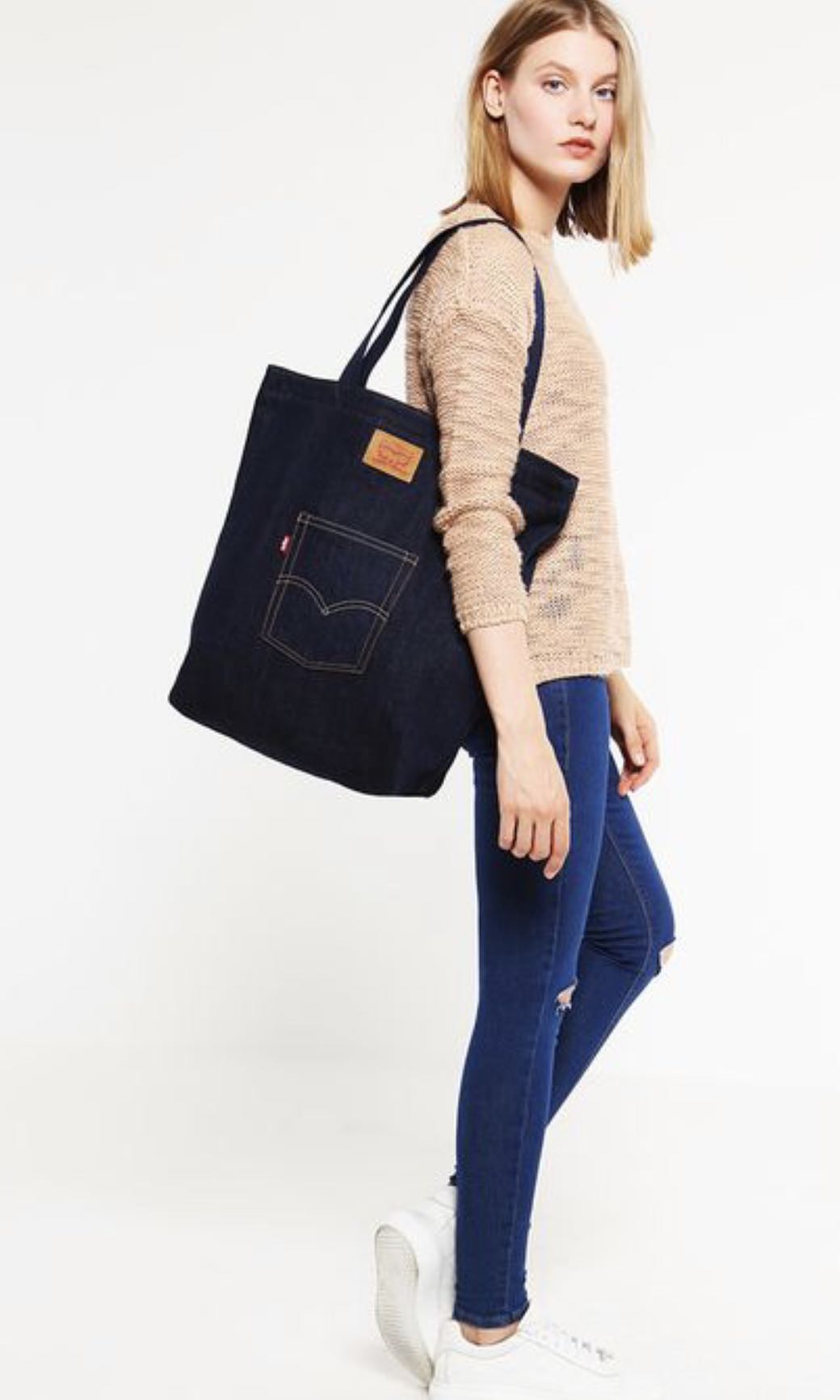 Levi's back pocket tote bag clearance