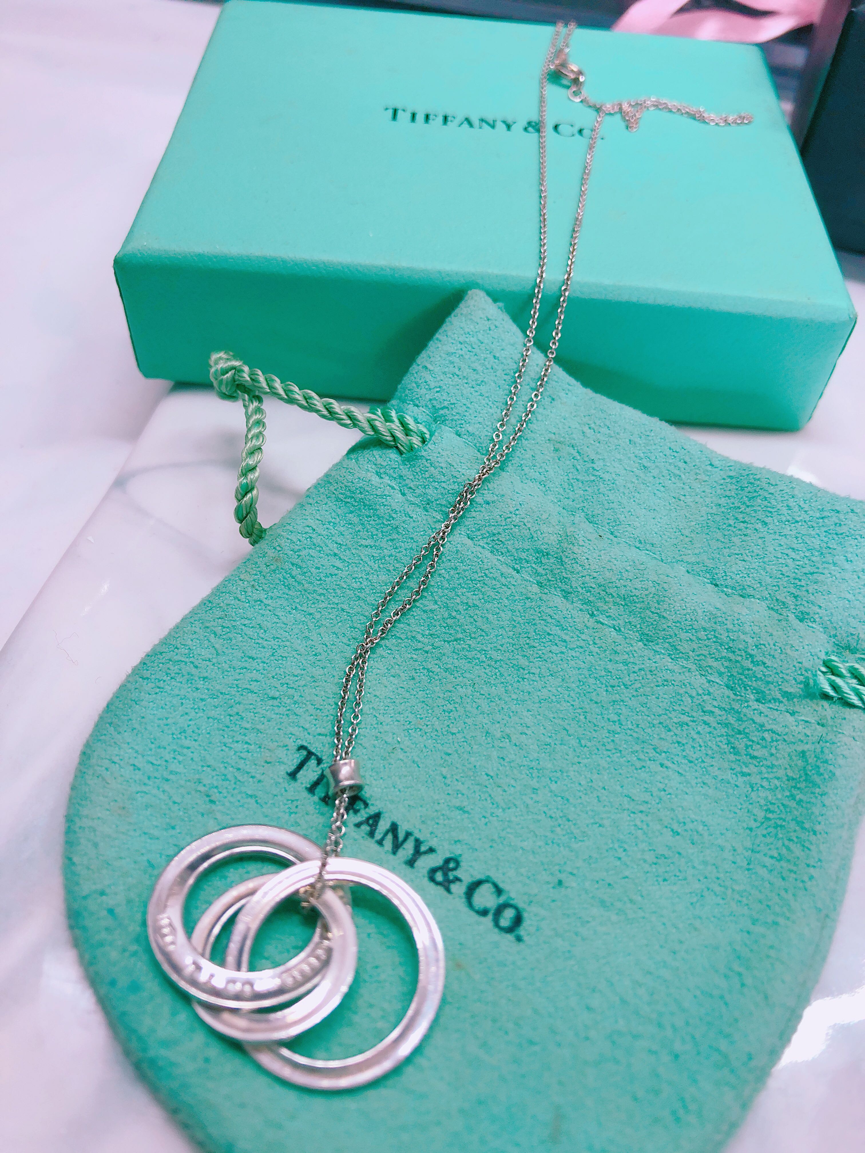 Tiffany trinity necklace hotsell