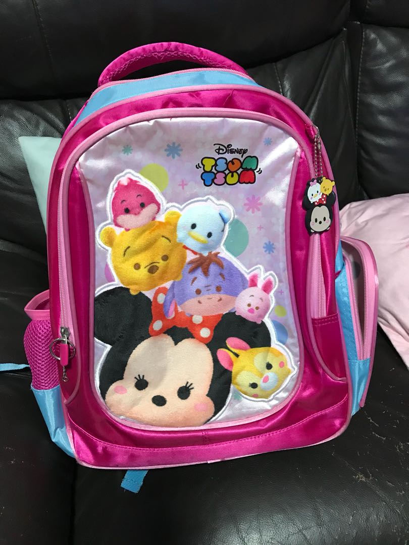 Tsum tsum shop school bag