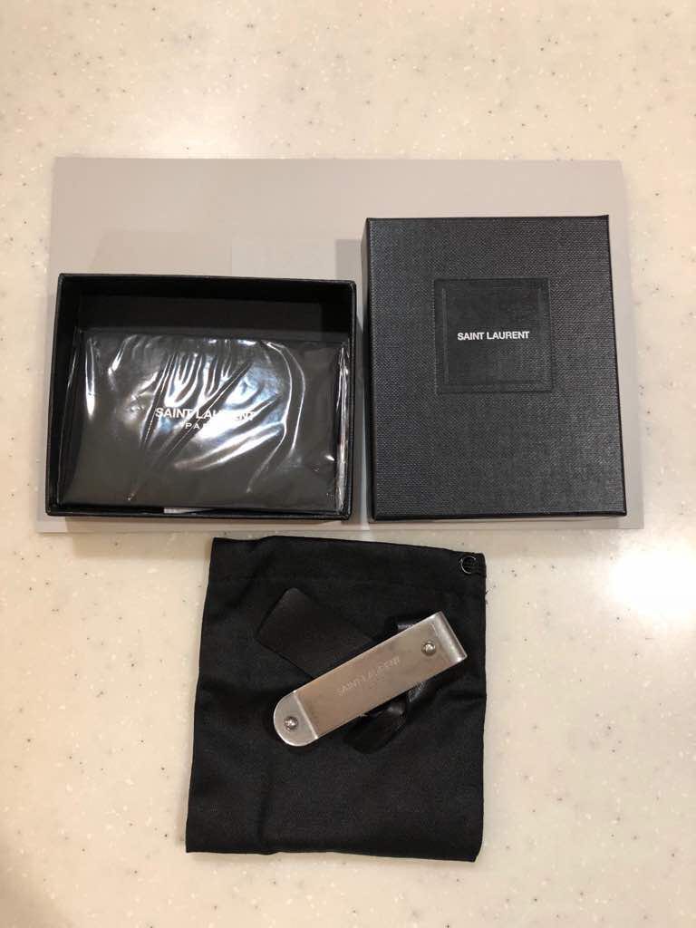 Ysl Money Clip Men S Fashion Bags Wallets Wallets On Carousell