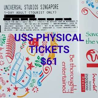 USS PHYSICAL TICKETS ADULT