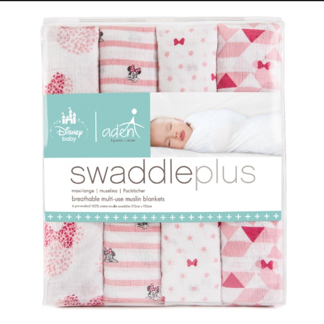 aden and anais minnie mouse muslin