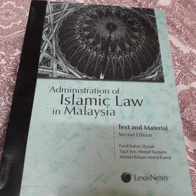 Administration Of Islamic Law In Malaysia Textbooks On Carousell