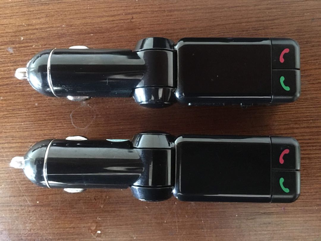 Bluetooth FM Transmitter (Category: Headphones & Headsets) located in Las Pinas. Submitted by destashmodeon (Listing ID 160124825, Image 1). Description: Bluetooth FM Transmitter Price: P800 each Phone Charging USB Port Data USB Port for MP3 #octbundle Meetups: Robinsons Las Pinas Only Shipping Flat Rate: Xend or Fastrack.