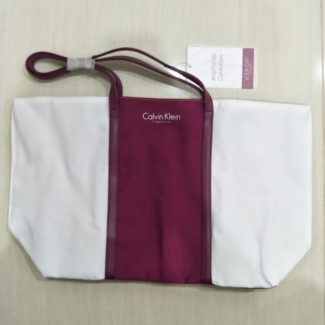 calvin klein tote bag free gift
