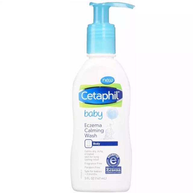 cetaphil baby calming wash