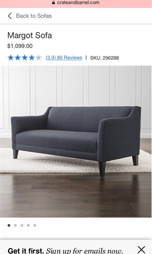 Margot Sofa Dimensions Baci Living Room