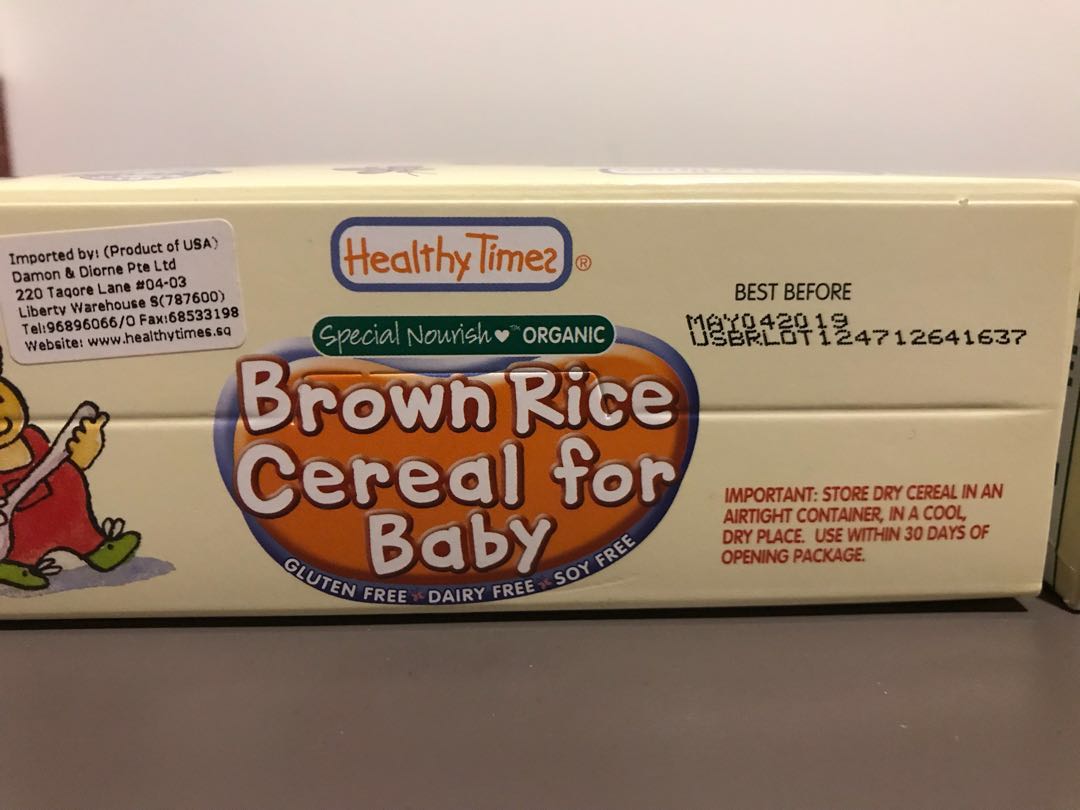 Happy times baby cereal new arrivals
