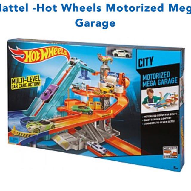 hot wheels city mega garage playset