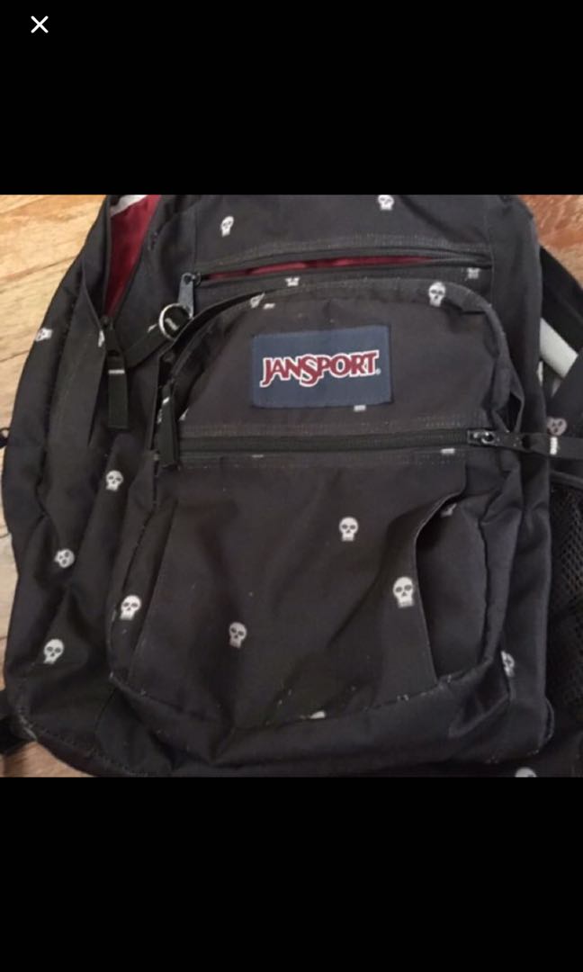 jansport skull backpack