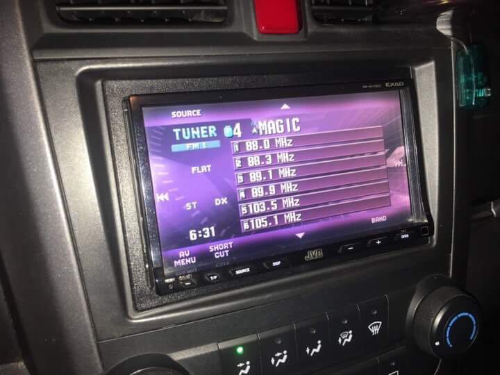 JVC Exad KWAVX800 (Double Din) car stereo with video, Audio, Other