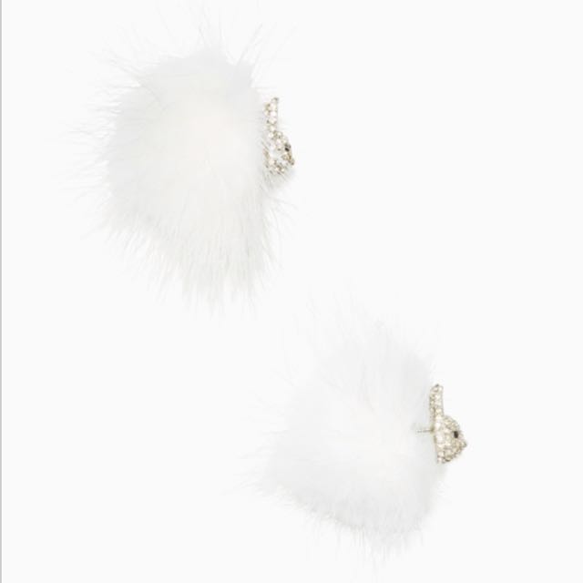 kate spade rabbit earrings