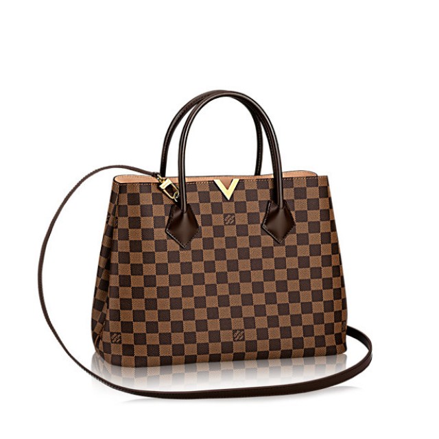 Louis Vuitton Kensington Damier Ebene Top Handle Shoulder Bag, Luxury, Bags  & Wallets on Carousell