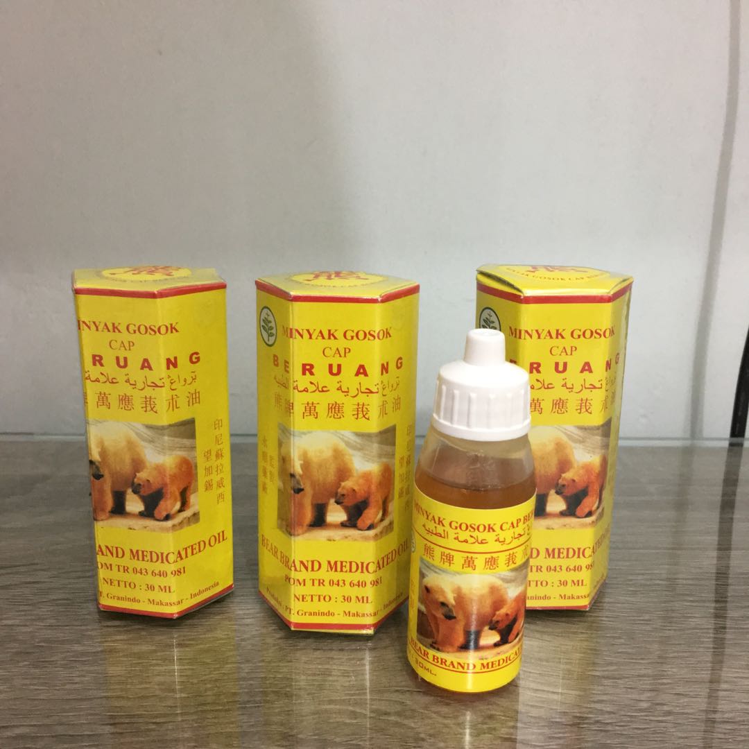 Minyak Gosok Cap Beruang 30 Ml Serba Serbi Others Di Carousell