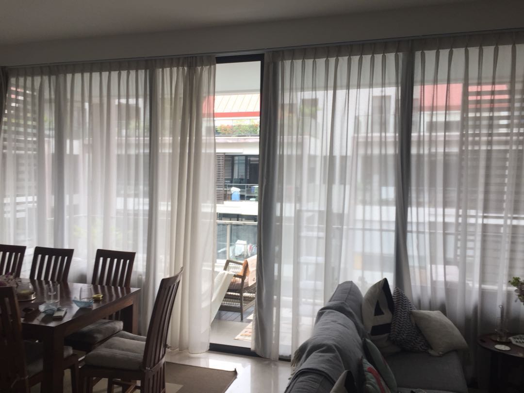 Net Curtains Privacy Curtains Furniture Home Decor On Carousell