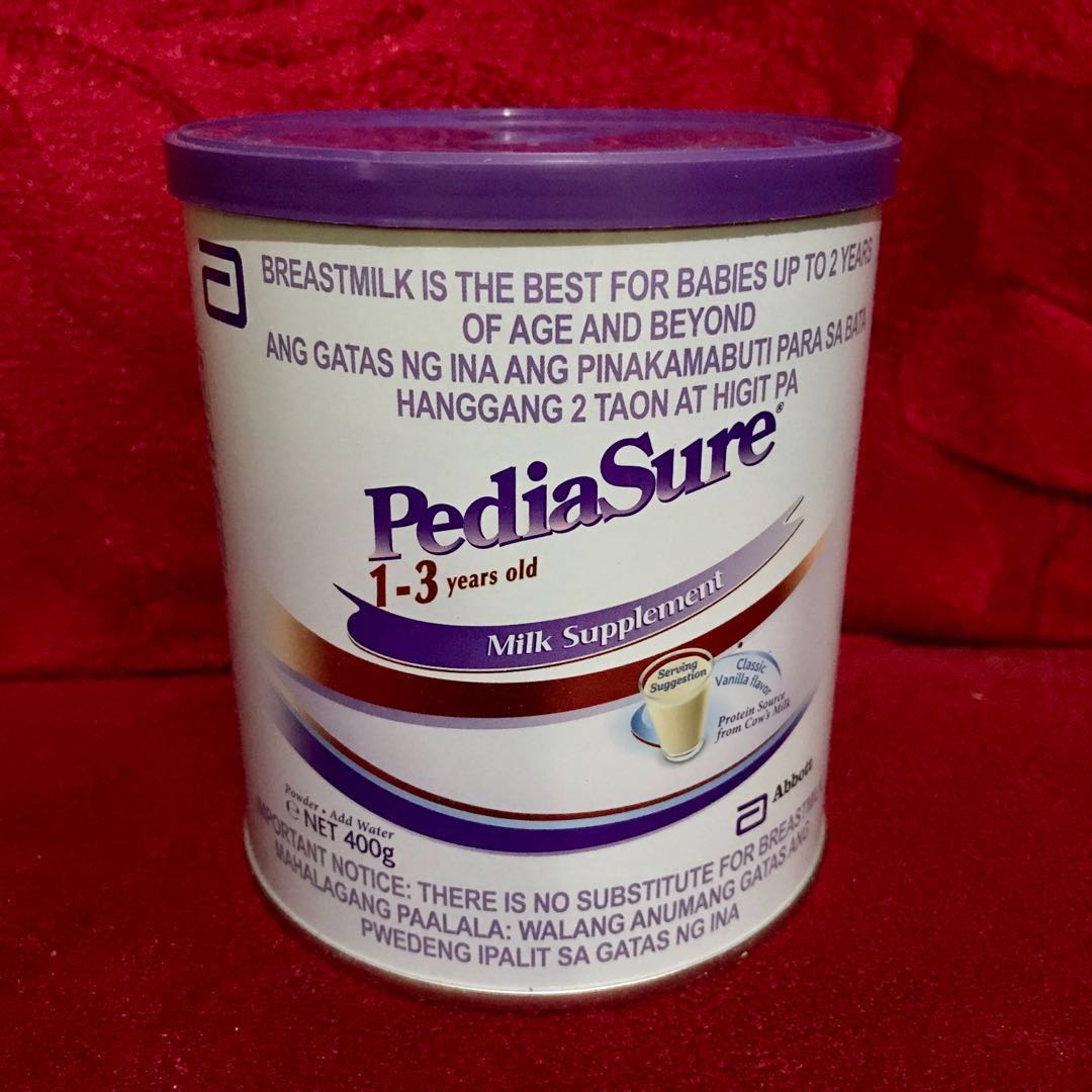 pediasure for 1 year old baby