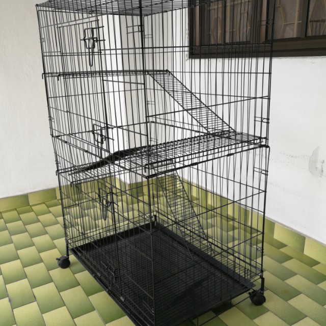 4 level cat cage