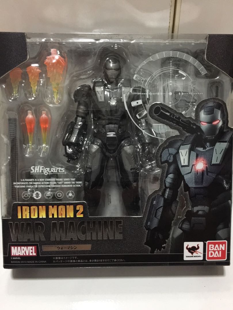 BANDAI SH.Figuarts Iron Man 2 War Machine MK1 MARK 1 Authentic "SUPER RARE