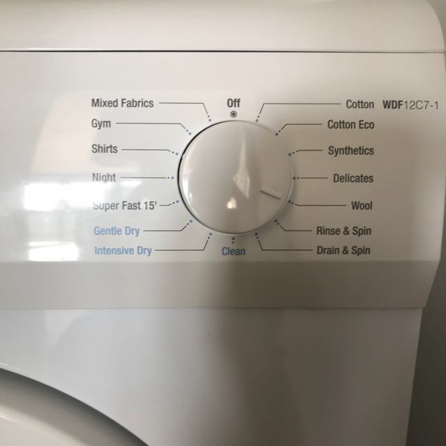 SMEG WDF12C71 Washer/Dryer (7kg/4kg), TV & Home Appliances, Washing