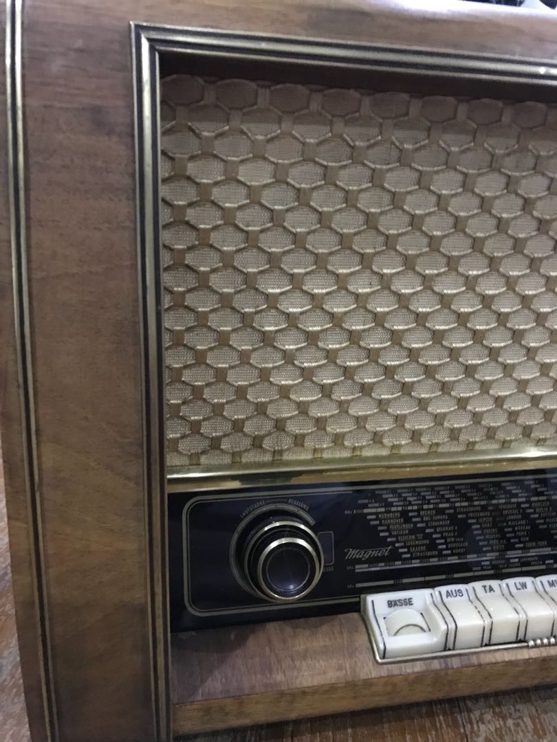 Vintage tube radio Loewe Opta 735W (1955/56), Hobbies & Toys