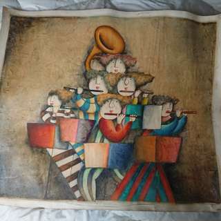 手繪油畫（68*58cm）