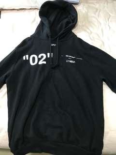 Offwhite Hoodie Black 02 For All Collection
